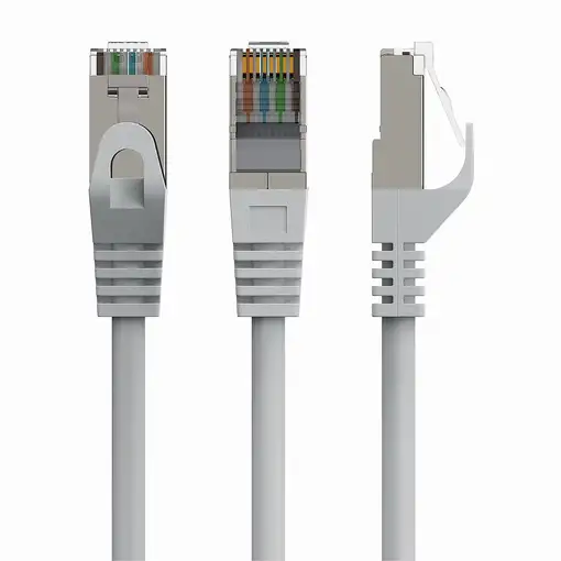 Gembird PP6-10M cable de red Plata Cat6