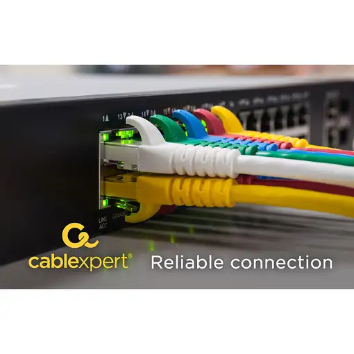 Gembird PP12-3M/Y cable de red Amarillo Cat5e U/UTP (UTP)