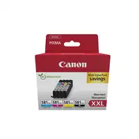 Canon 1998C007 cartucho de tinta 4 pieza(s) Original Negro, Cian, Magenta, Amarill