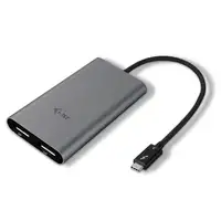 i-tec Thunderbolt 3 Dual DP Video Adapter