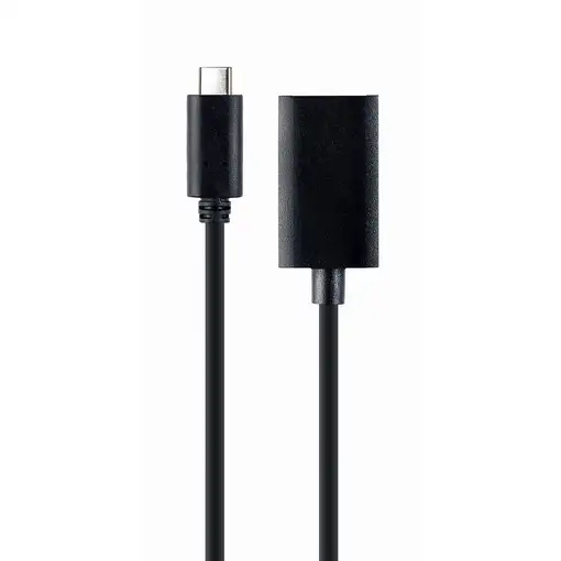 Gembird A-CM-DPF-02 adaptador de cable de vídeo 0,15 m USB Tipo C DisplayPort Negr