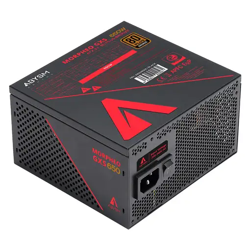 ABYSM MORPHEO GX5 unidad de fuente de alimentación 650 W 20+4 pin ATX ATX Negro