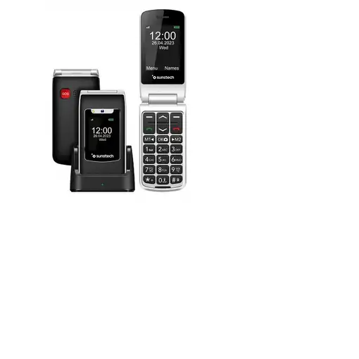 Telefonía móvil 32MB + Negro SUNSTECH