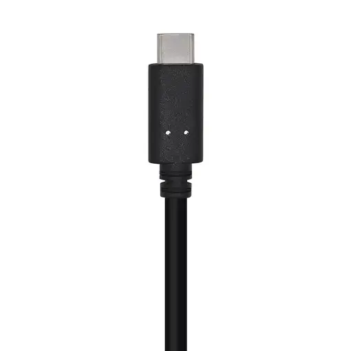 AISENS Cable USB 3.1 Gen 2 10 Gbps 3 A, Tipo C/M-A/M, Negro, 0.5m