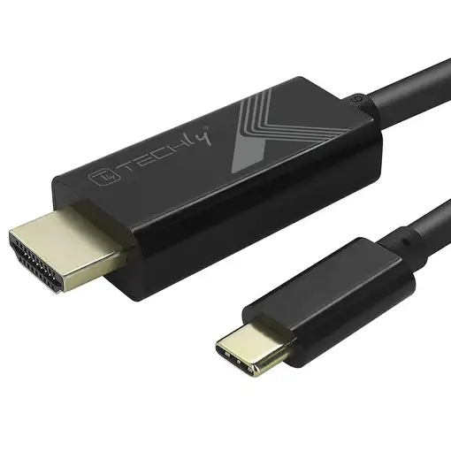 Techly IADAP USBC-HDMI2TY Adaptador gráfico USB 3840 x 2160 Pixeles Negro Techly IADAP USBC-HDMI2TY Adaptador gráfico USB 3840 x 2160 Pixeles Negro