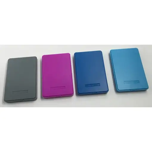 CoolBox SlimColor 2543 Carcasa de disco duro/SSD Gris 2.5"