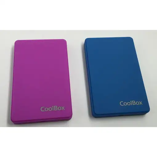 CoolBox SlimColor 2543 Carcasa de disco duro/SSD Gris 2.5"