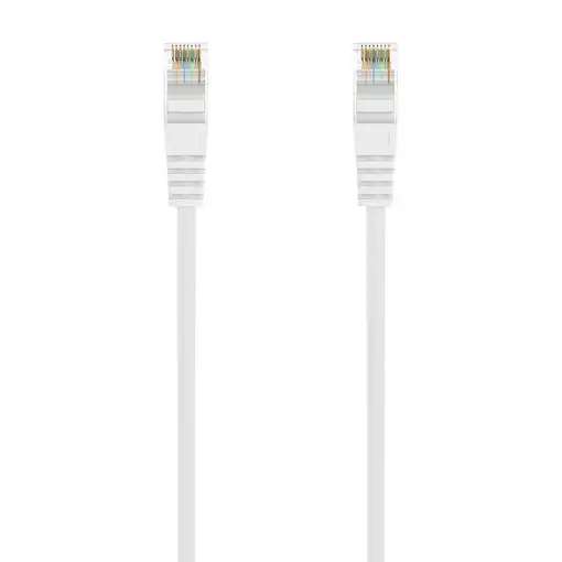 AISENS Cable de Red Latiguillo RJ45 LSZH Cat.6A 500 Mhz UTP AWG24, Blanco, 30CM