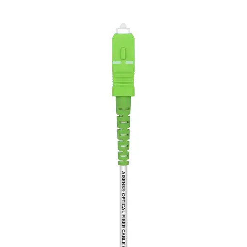 AISENS A152-0499 Cable de fibra óptica e InfiniBand 15 m SC Blanco