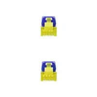 Nanocable Cable de red latiguillo RJ45 LSZH Cat.6A SFTP AWG26, Azul, 2.0 m