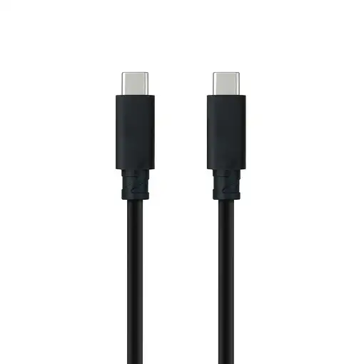 Nanocable Cable USB 3.1 Gen2 10Gbps 5A, 4K/60Hz, USB-C/M-USB-C/M, Negro, 1.5 m