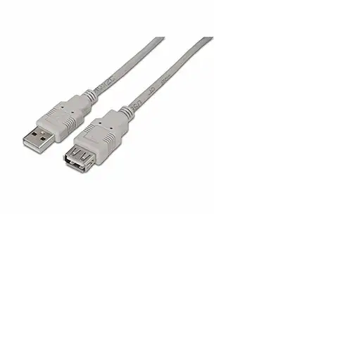 AISENS A101-0013 cable USB USB 2.0 1,8 m USB A Beige