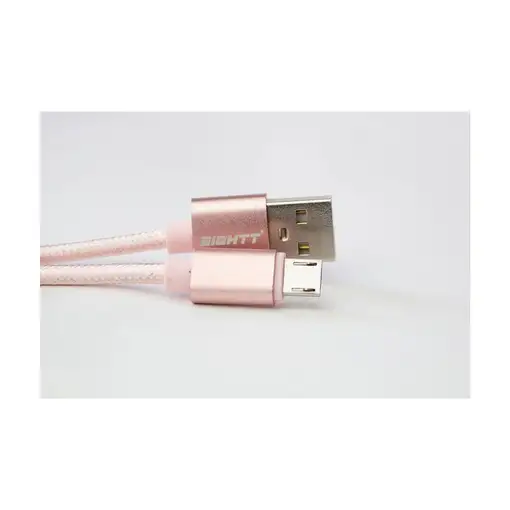 Eightt ECM-1P cable USB USB 2.0 1 m USB A Micro-USB B Rosa