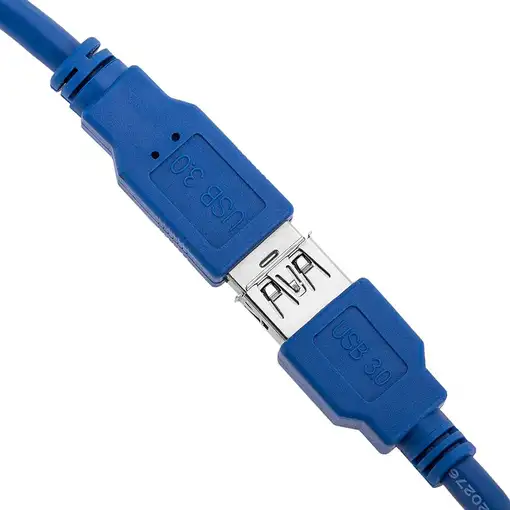Techly 3.0m USB 3.0 A M/F cable USB USB 3.2 Gen 1 (3.1 Gen 1) 3 m USB A Azul