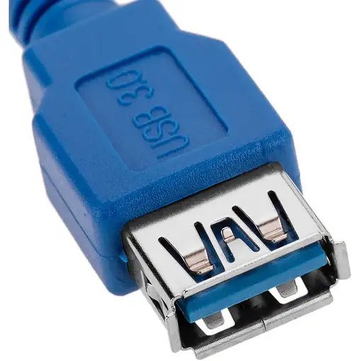 Techly 3.0m USB 3.0 A M/F cable USB USB 3.2 Gen 1 (3.1 Gen 1) 3 m USB A Azul