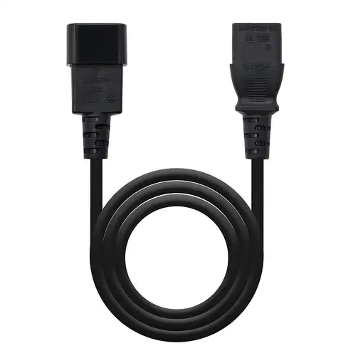 Nanocable Cable alimentación CPU, C13/H-C14/M, negro, 3.0m