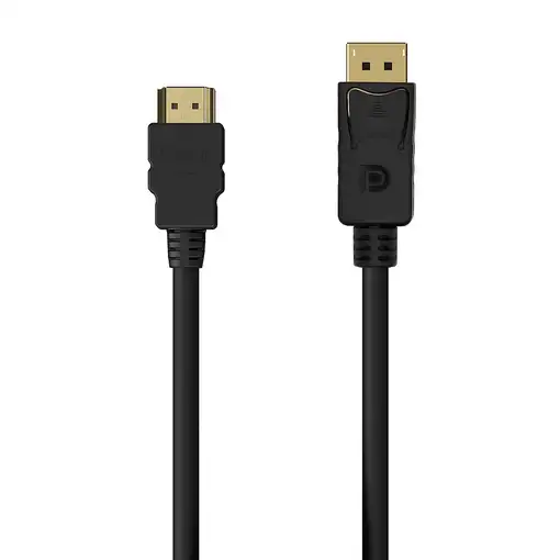AISENS A125-0551 adaptador de cable de vídeo 1,5 m DisplayPort HDMI tipo A (Estánd