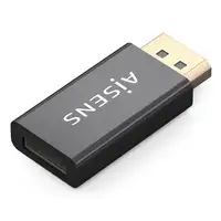 AISENS Conversor DisplayPort a HDMI 4K@60HZ, DP/M-HDMI/H, Negro