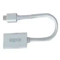 Approx APPC12V2 adaptador de cable de vídeo Mini DisplayPort HDMI Blanco