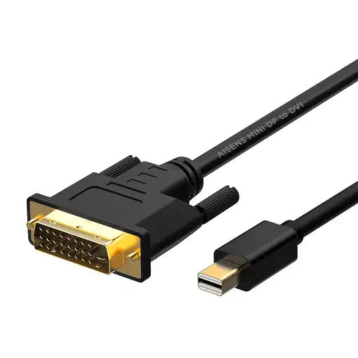 AISENS A125-0363 adaptador de cable de vídeo 2 m Mini DisplayPort DVI Negro