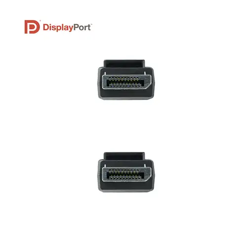 Nanocable Cable DISPLAYPORT 1.4 CERTIFICADO VESA, DP/M – DP/M, Negro, 0.5 m