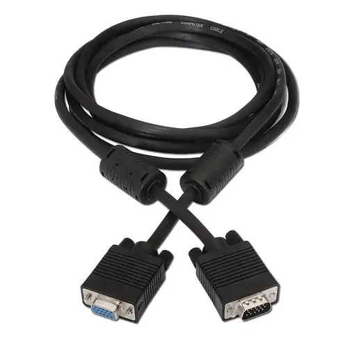 AISENS A113-0078 cable VGA 1,8 m VGA (D-Sub) Negro