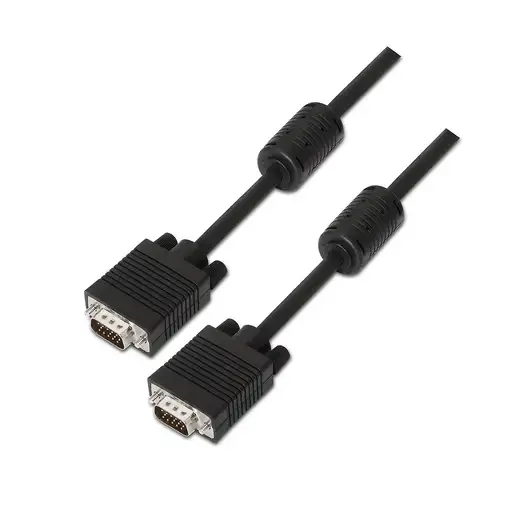 AISENS A113-0076 cable VGA 20 m VGA (D-Sub) Negro