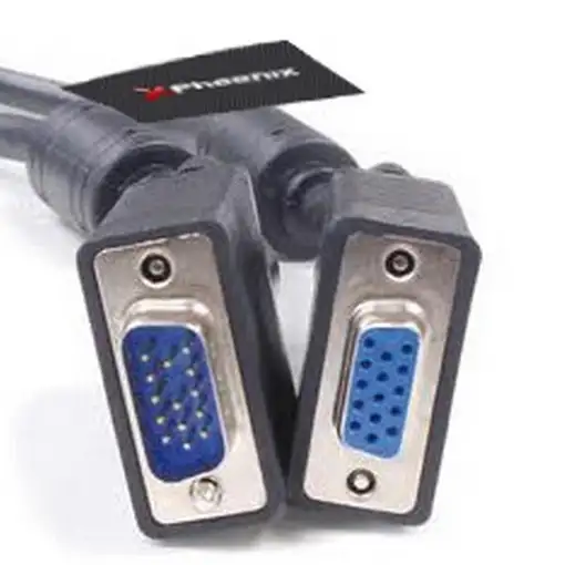 Phoenix Technologies 5m VGA cable VGA VGA (D-Sub) Negro