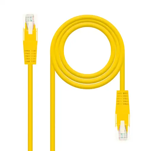 Nanocable 10.20.0102-Y cable de red Amarillo 2 m Cat5e U/UTP (UTP)