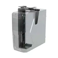 Techly ICA-CS 66 soporte de CPU Soporte para instalación de CPU bajo mesa Negro