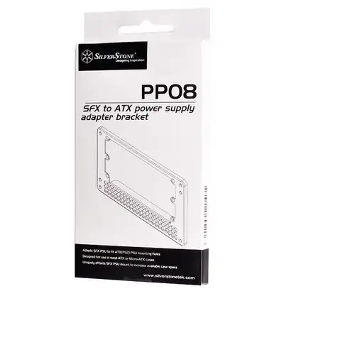 Silverstone SST-PP08B kit de montaje Negro SECC