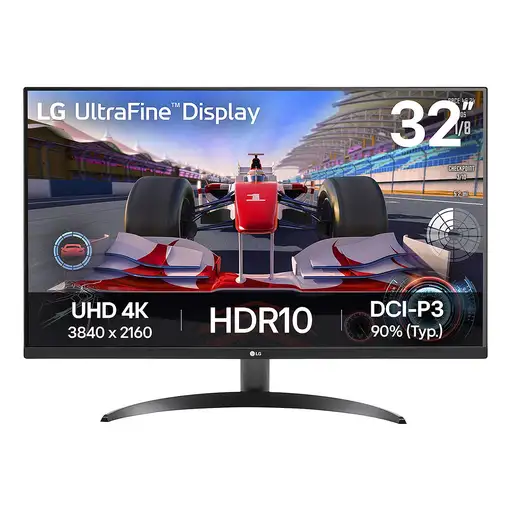 LG 32UR500K-B pantalla para PC 80 cm (31.5") 3840 x 2160 Pixeles 4K Ultra HD LCD N