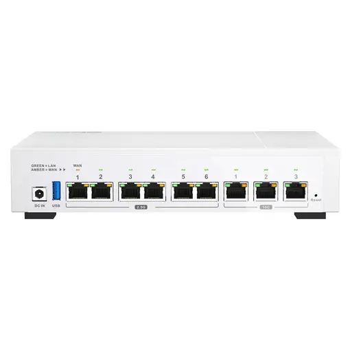 QNAP QHora-322 router 2.5 Gigabit Ethernet, 10 Gigabit Ethernet Blanco