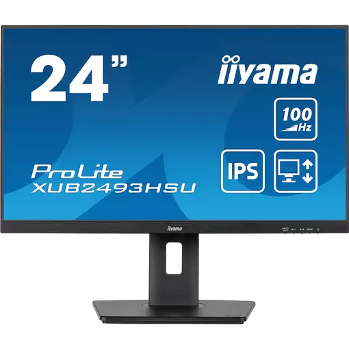 iiyama ProLite XUB2493HSU-B6 pantalla para PC 60,5 cm (23.8'') 1920 x 1080 Pixeles iiyama ProLite XUB2493HSU-B6 pantalla para PC 60,5 cm (23.8'') 1920 x 1080 Pixeles