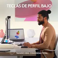 Logitech 920-010837 teclado Oficina Bluetooth QWERTY Internacional de EE.UU. Grafi
