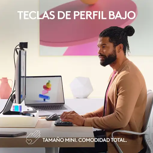 Logitech 920-010837 teclado Oficina Bluetooth QWERTY Internacional de EE.UU. Grafi