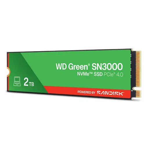 Western Digital Green WD SN3000 NVMe 2 TB M.2 PCI Express 4.0
