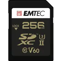 Emtec ECMSD256GUHS2V60 memoria flash 256 GB SDXC UHS-II Clase 2