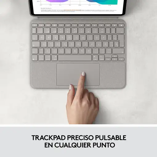 Logitech 920-010169 teclado para móvil Español Smart Connector Arena