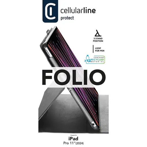 Cellularline 8018080480249 27,9 cm (11'') Folio Negro