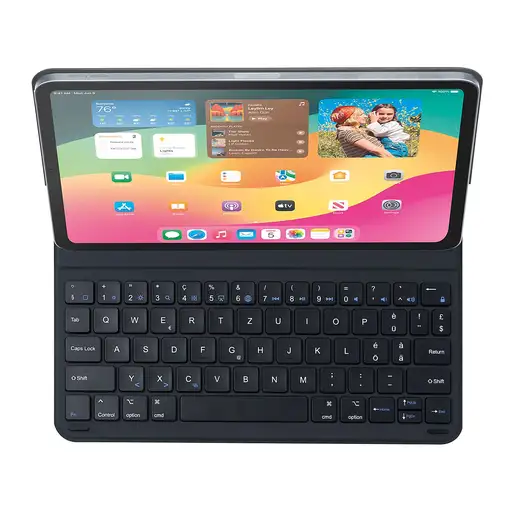 Cellularline Keypad Case Funda para iPad de hasta 11'' con teclado inalámbrico inte