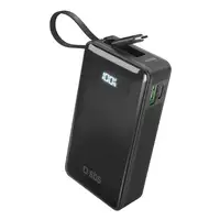 SBS TTBB10000LCDTCPD20K batería externa Ión de litio 10000 mAh Negro