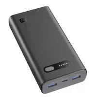 Cellularline 8018080484650 Ión de litio 20000 mAh Negro