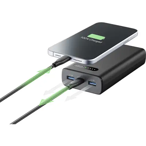 Cellularline 8018080484650 Ión de litio 20000 mAh Negro