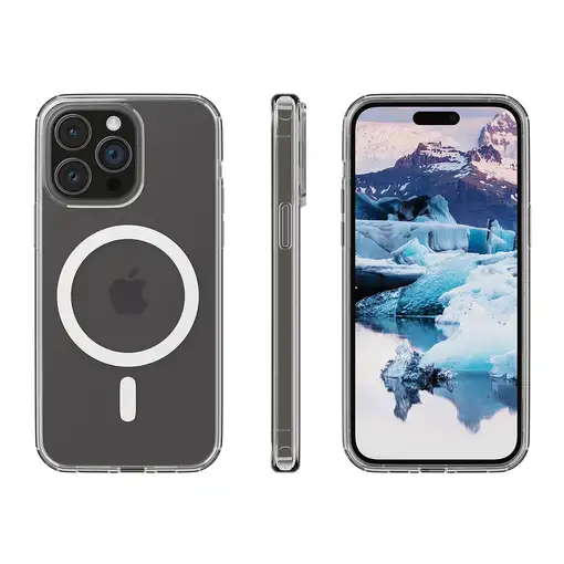 dbramante1928 Iceland Pro MagSafe funda para teléfono móvil Transparente, Blanco