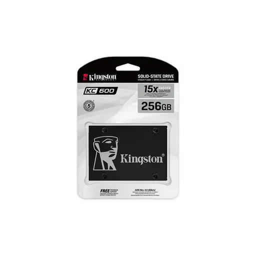 Kingston Technology Disco SSD KC600 SATA3 2,5\ de 256 G