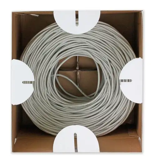 Techly ITP6-CCA-305-GY cable de red Gris 305 m Cat6 U/UTP (UTP)