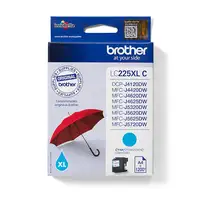 Brother LC225XLC cartucho de tinta 1 pieza(s) Original Cian