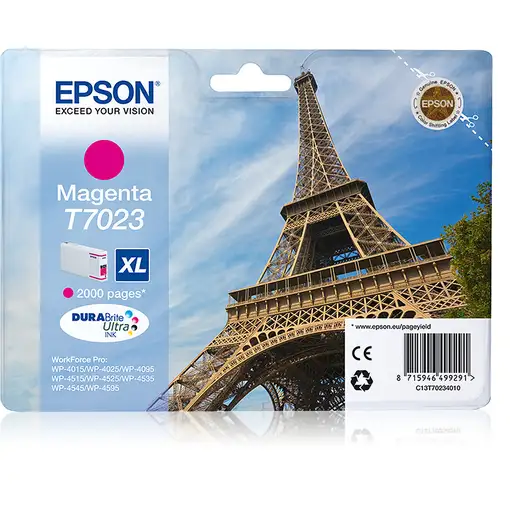 Epson Eiffel Tower Cartucho T70234010 magenta XL