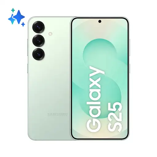 Smartphone Samsung Galaxy S25 15,8 cm (6.2'') 5G 512GB/12GB RAM Color menta SAMSUNG Smartphone Samsung Galaxy S25 15,8 cm (6.2'') 5G 512GB/12GB RAM Color menta SAMSUNG